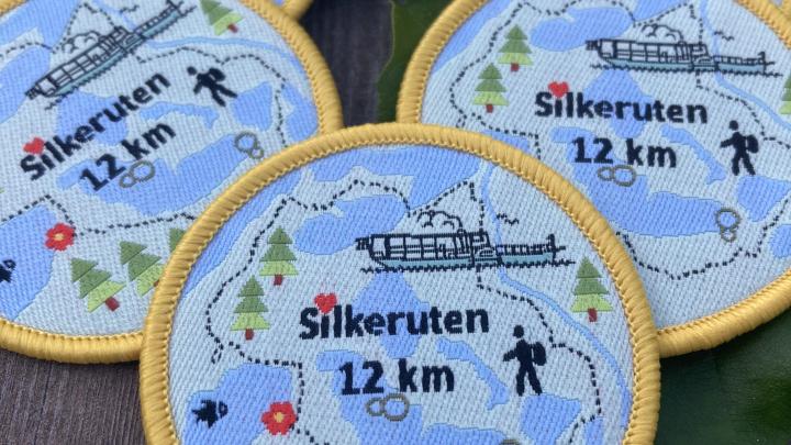 "Silkeruten 12 km"-mærket